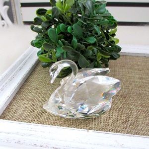 Swarovski Crystal Swan